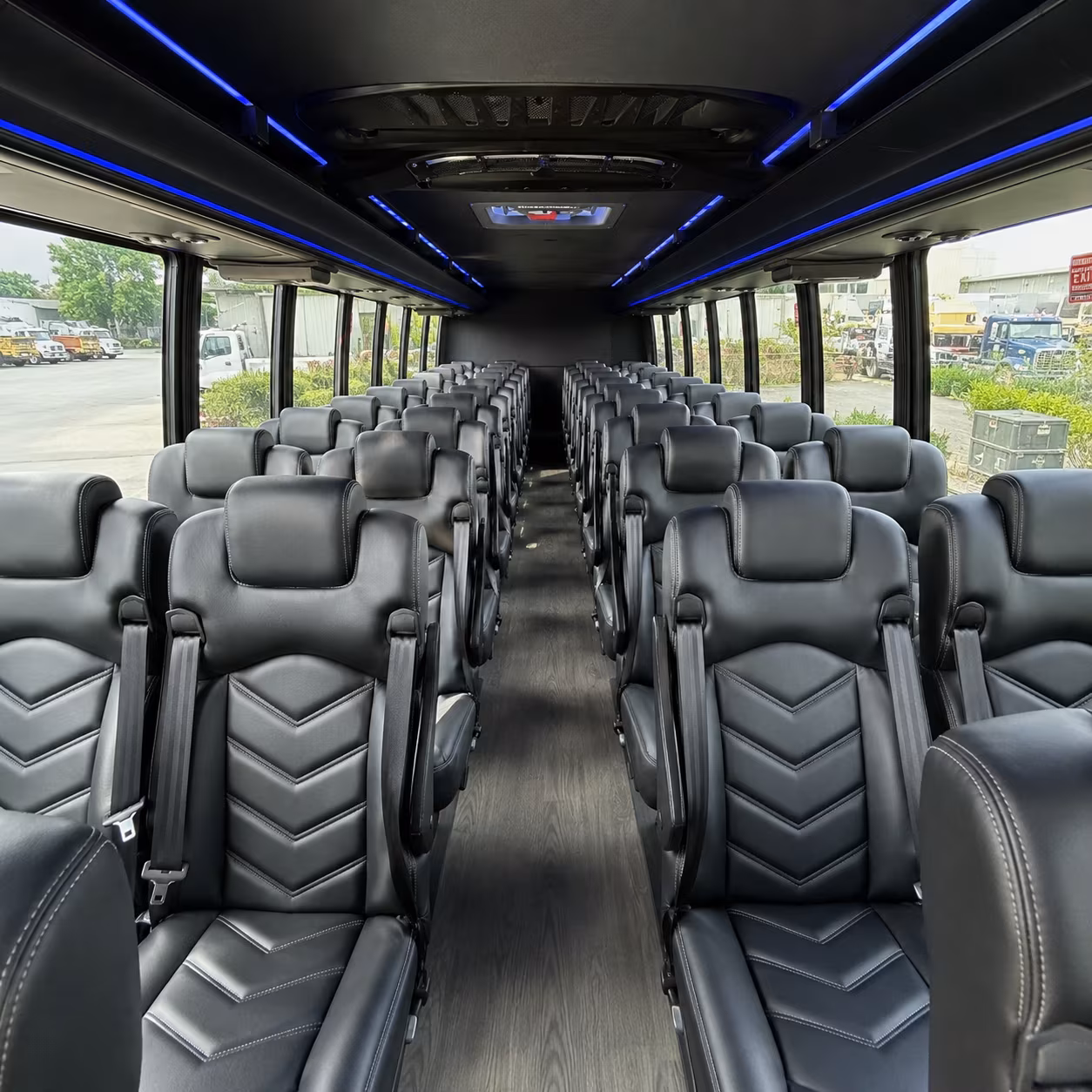 hemet sporting event transportation onboard seating