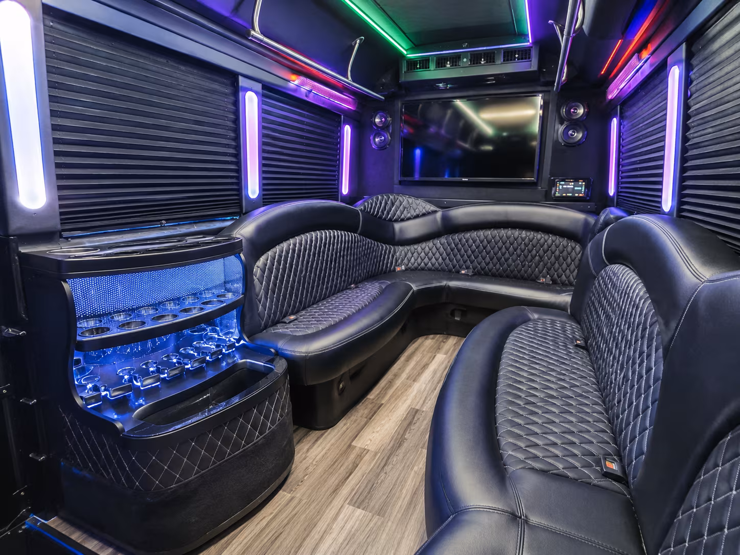 hemet wedding party bus rental